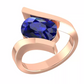 Trendy Design 18K Gold Diamond Ring  - JN030609-R101G