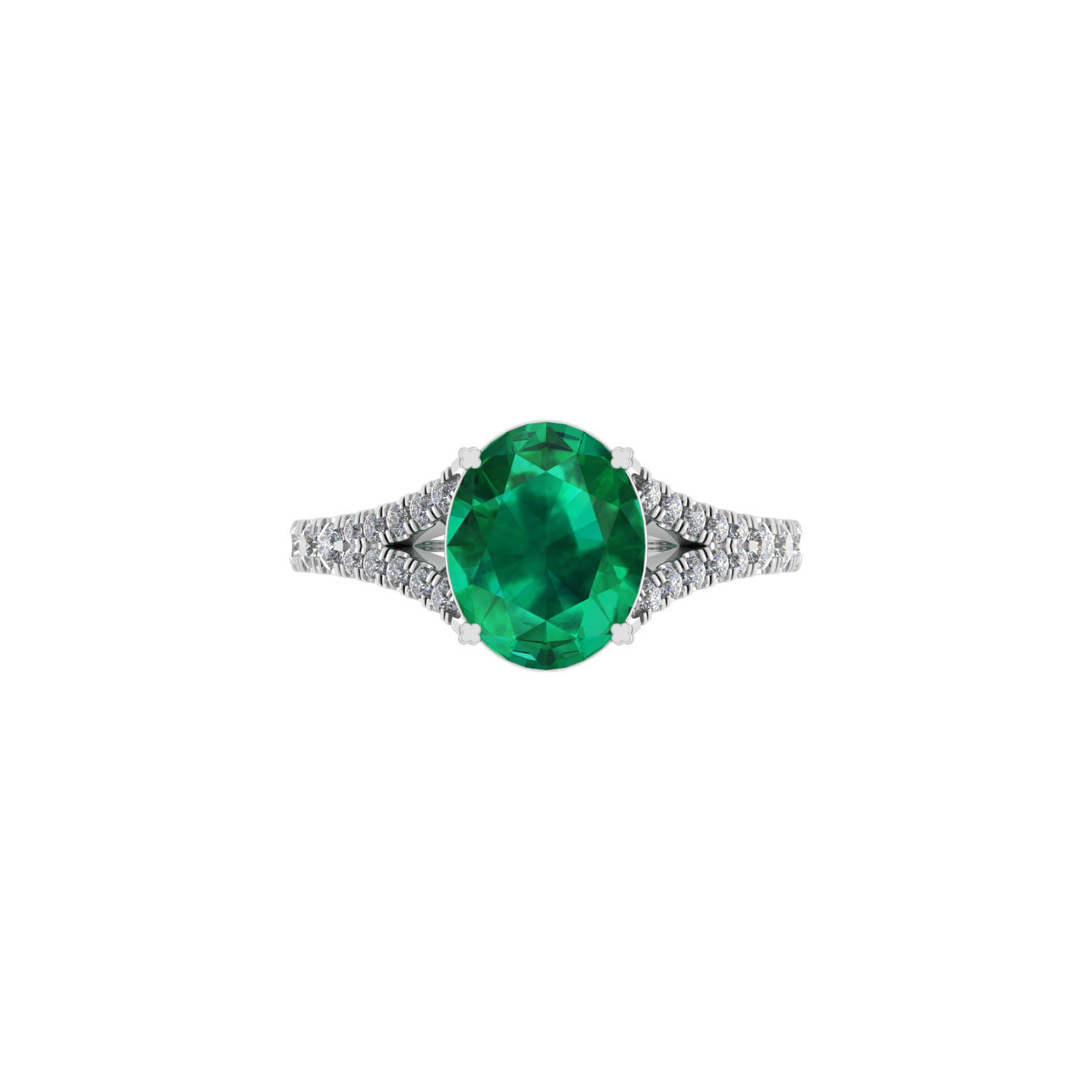 Beautiful 18K Gold Diamond Ring - JN030609-R178
