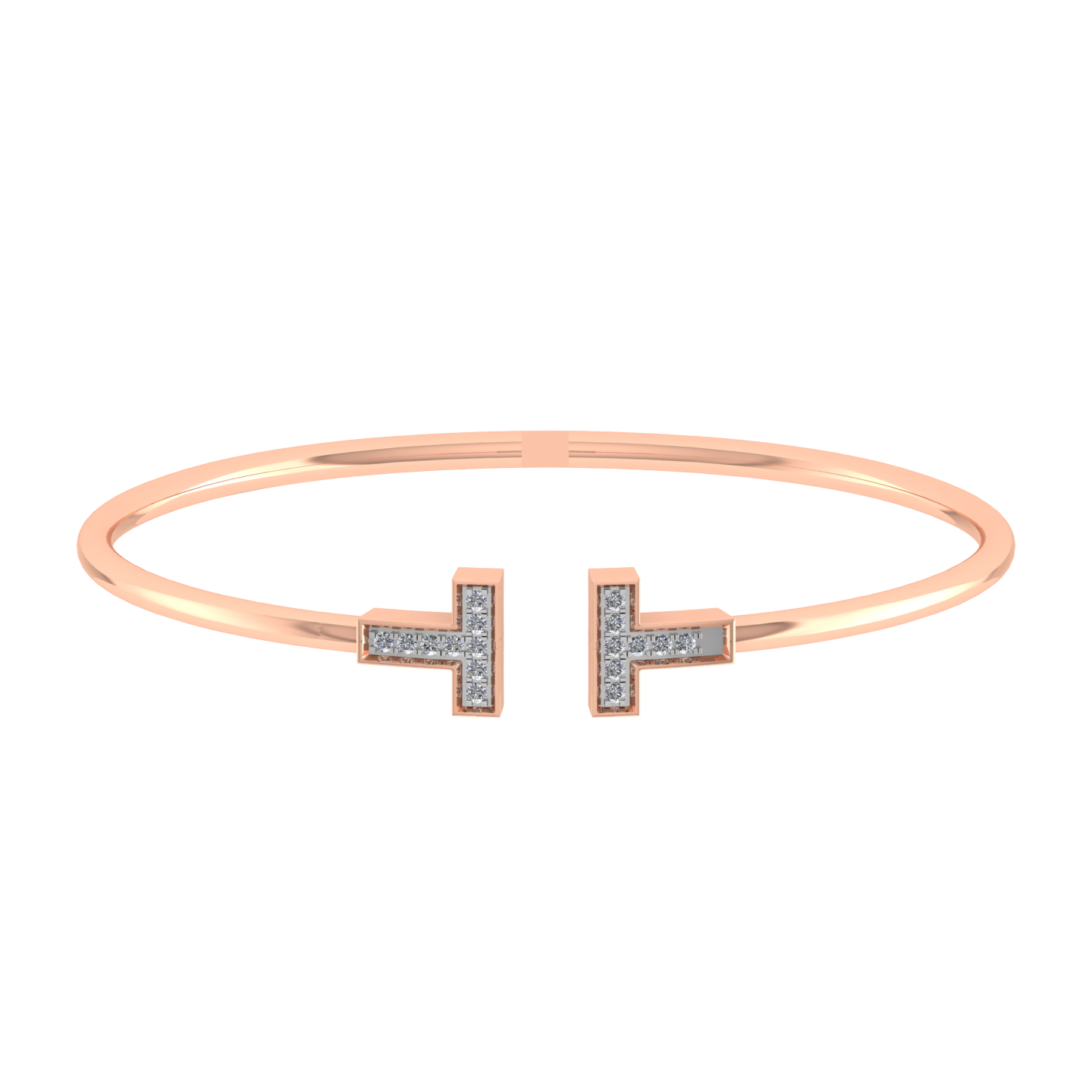 18k Gold Diamond Bracelet - JN030609-BR27