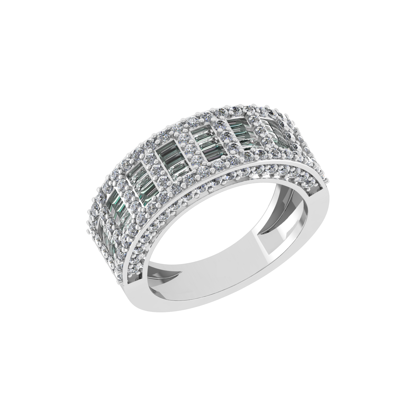 Luxury 18K Gold Diamond Ring - JN030609-R145