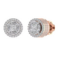 Elegant Designer Diamond Gold Earrings -