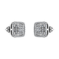 Stud Earrings Squared Shaped Earrings - JN030609-ER75
