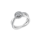 18K Gold Diamond Ring  -  JN030609-R159