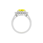 Royal Design 18K Gold Diamond Stud Ring  -  JN030609-R192