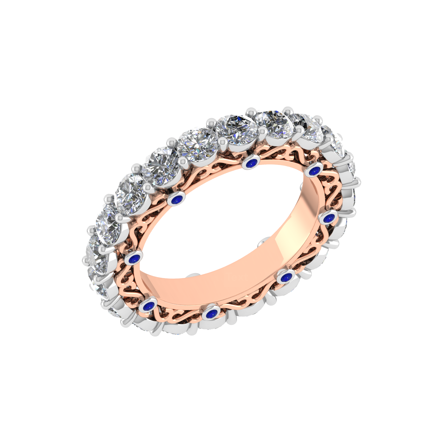 Elegant 18K Gold Diamond Ring - JN030609-R201 – Jewel Nine.com