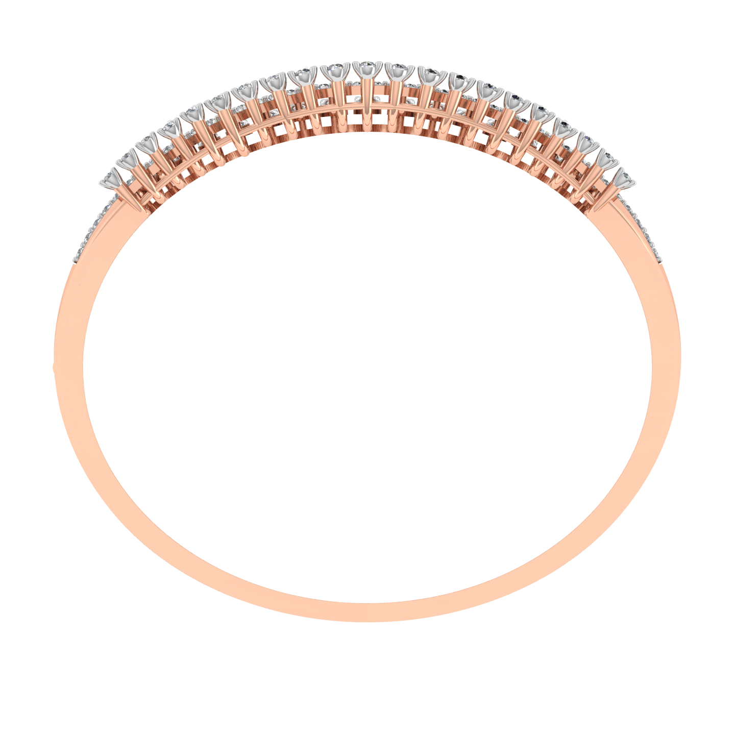 Graceful 18k Gold Diamond  Bracelet - JN030609-BR7