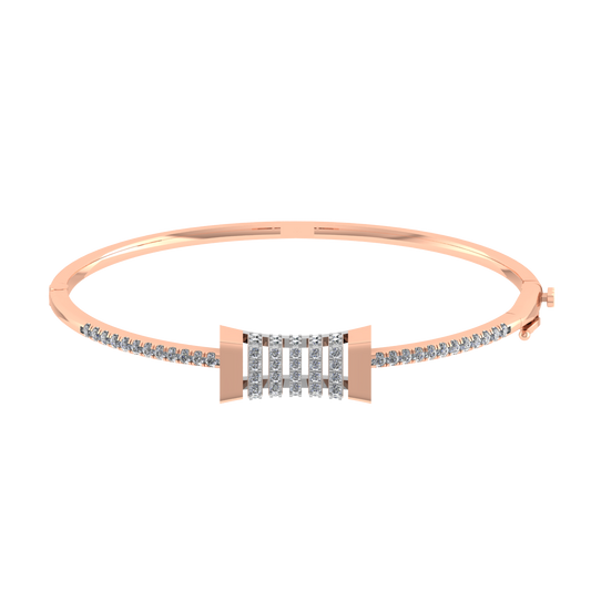 Elegant 18k Gold Diamond Bracelet - JN030609-BR17