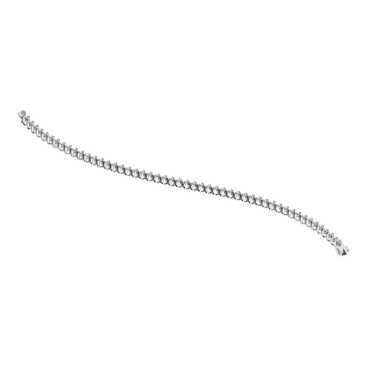 Sophisticated Design 18k Gold Diamond  Bracelet - JN030609-BR24