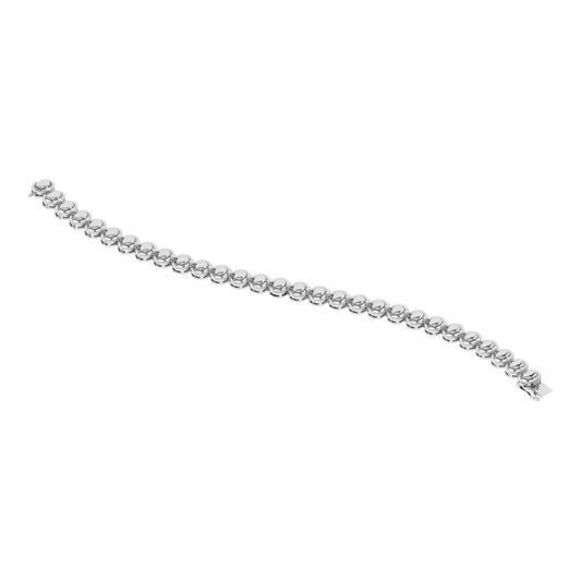 Elegant 18k Gold Diamond  Bracelet - JN030609-BR29