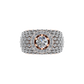 Beautiful 18K Rose Gold Diamond Ring  -  JN030609-R208