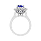 Royal Luxury 18K White Gold Diamond Ring  -  JN030609-R105