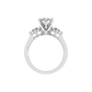 Sophisticated Design Beautiful 18K White Gold Diamond Ring  -  JN030609-R50